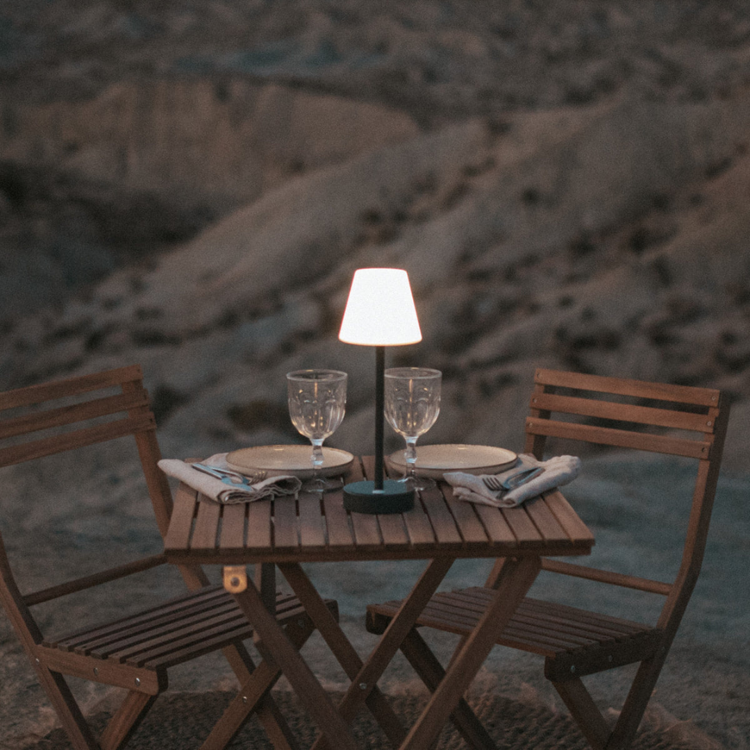 Lola Slim 30 Table Lamp, Brass