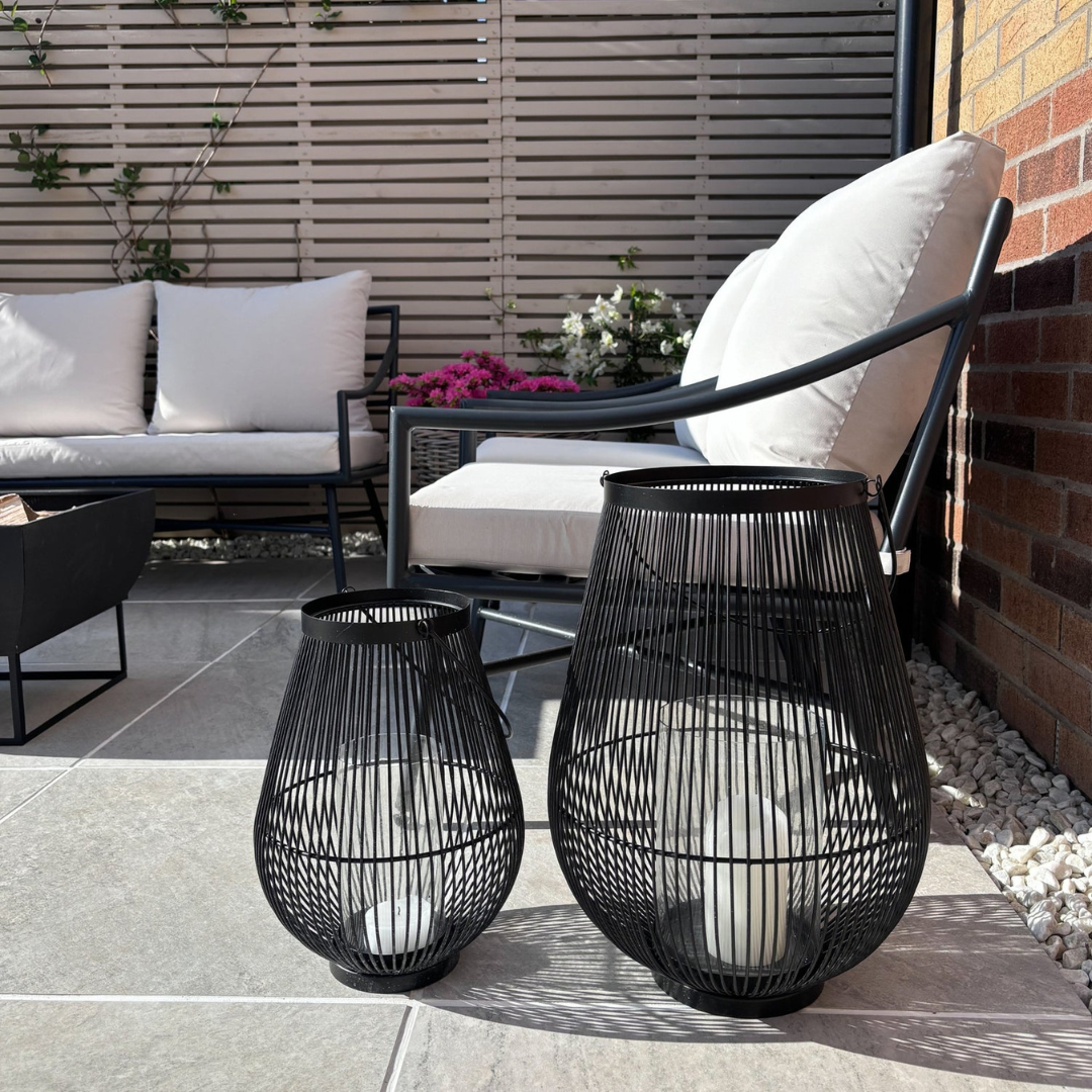 Venere Lantern Black Small