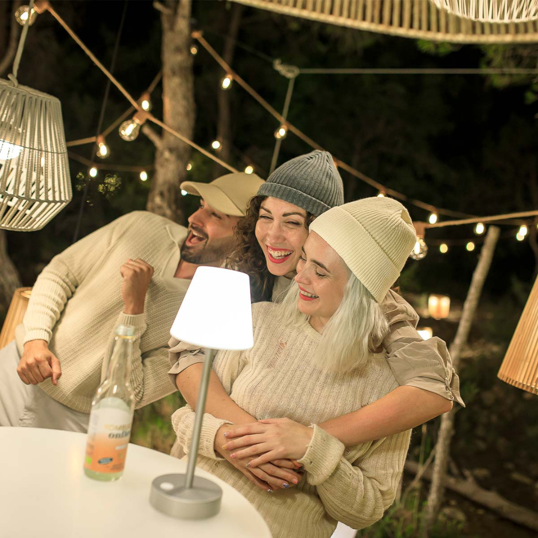 Lola Slim 30 Table Lamp, Brass