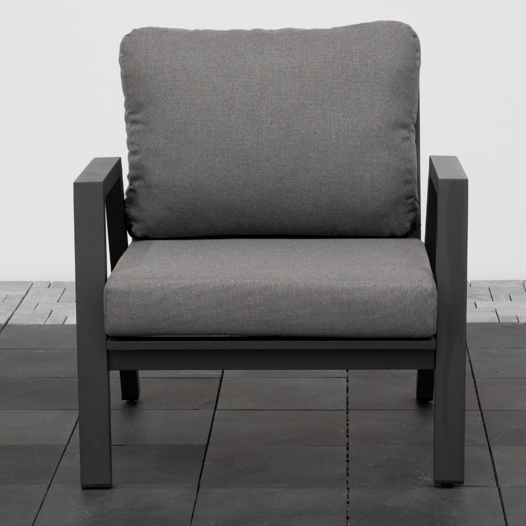 Nova - Phoenix Lounge Armchair, Grey