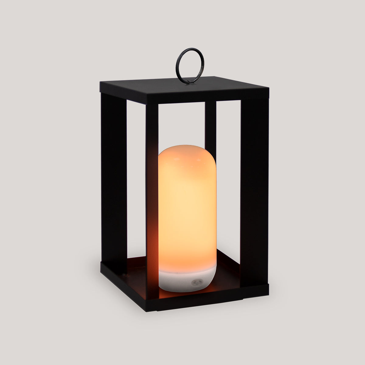 SIROCO Portable Metal Lantern, 30cm