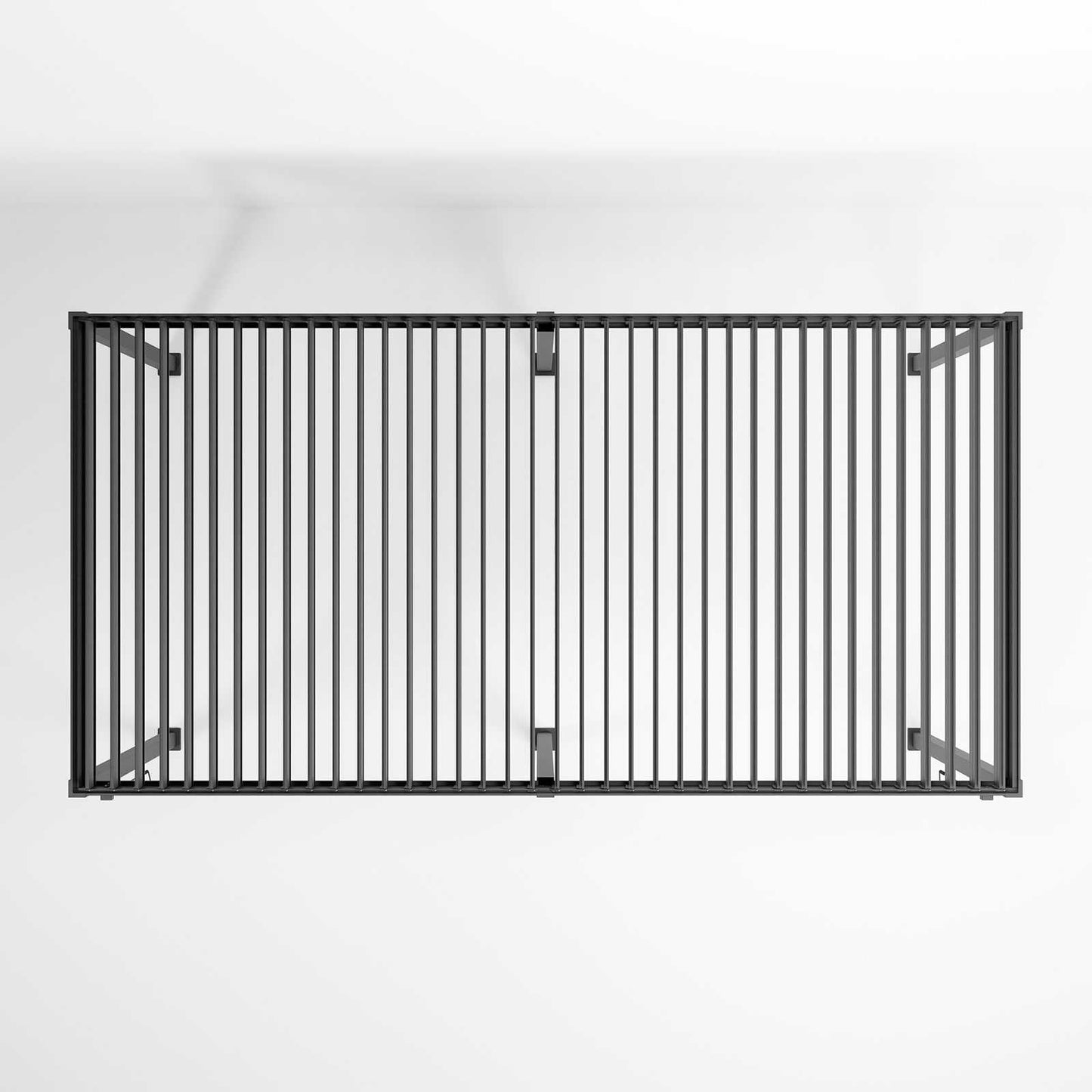Nova - Titan Aluminium Pergola 6m x 3m, Grey