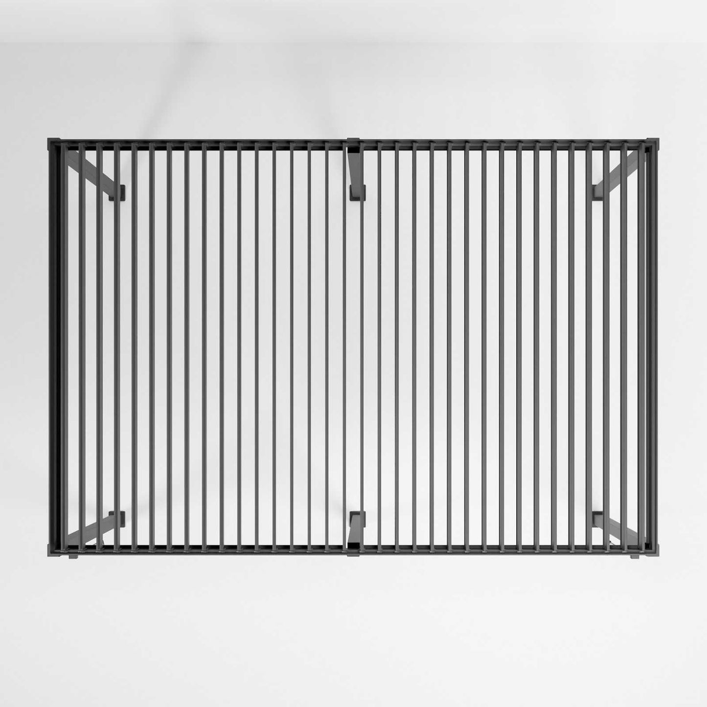 Nova - Titan Aluminium Pergola 5.3m x 3.6m, Grey