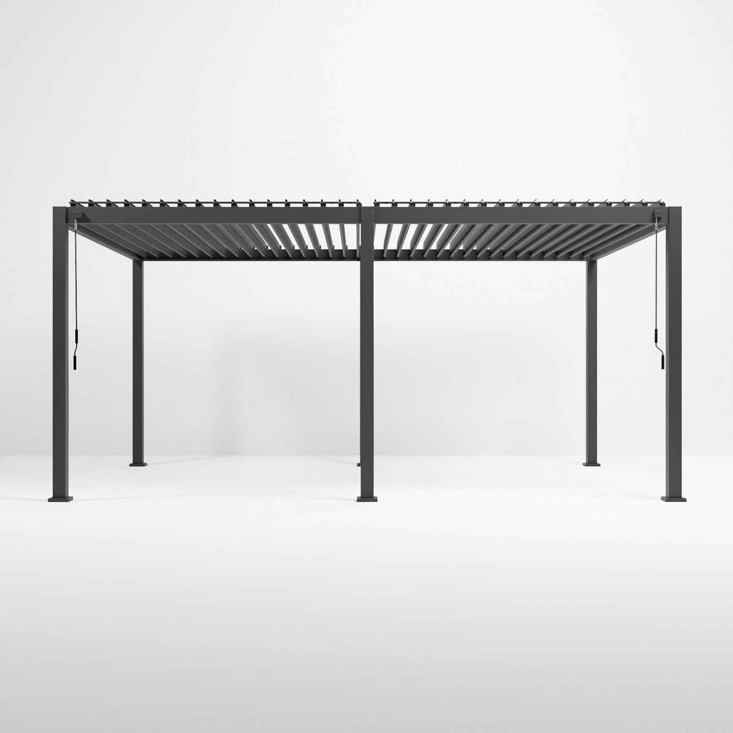Nova - Titan Aluminium Pergola 5.3m x 3.6m, Grey