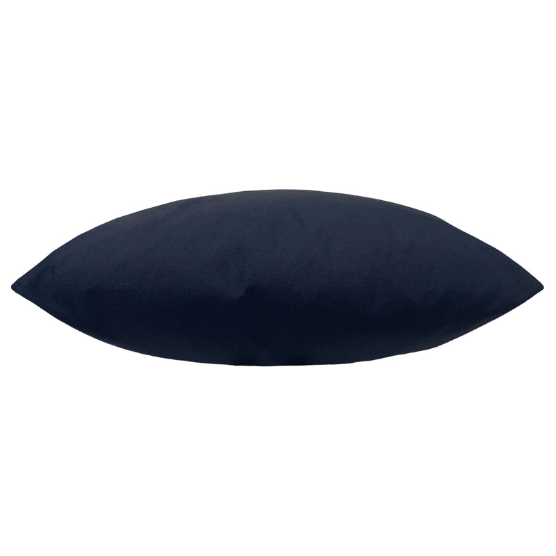 Plain Navy Outdoor Cushion & Cover