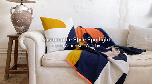 Sustainable Style Spotlight: The Ilo Cotton Knit Cushion