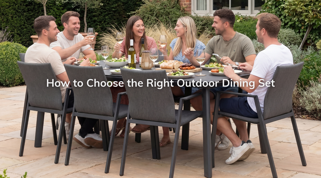 How to Choose the Right Outdoor Dining Set