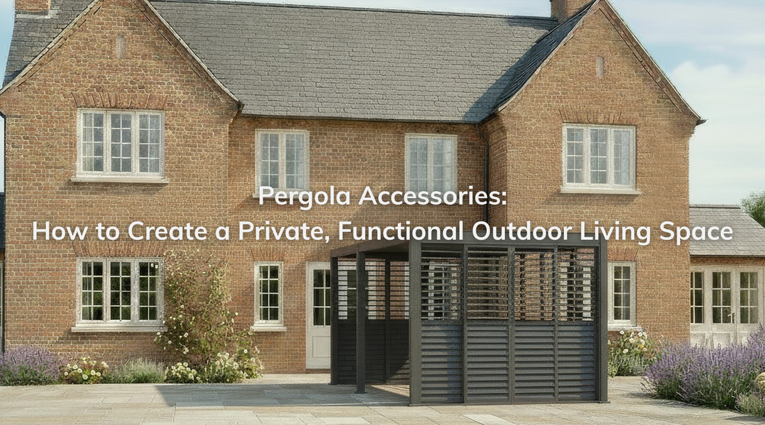 Pergola Accessories: How to Create a Private, Functional Outdoor Living Space