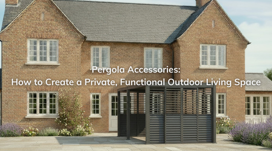 Pergola Accessories: How to Create a Private, Functional Outdoor Living Space