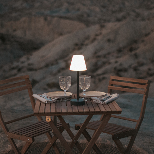 Lola Slim 30 Table Lamp, Anthracite