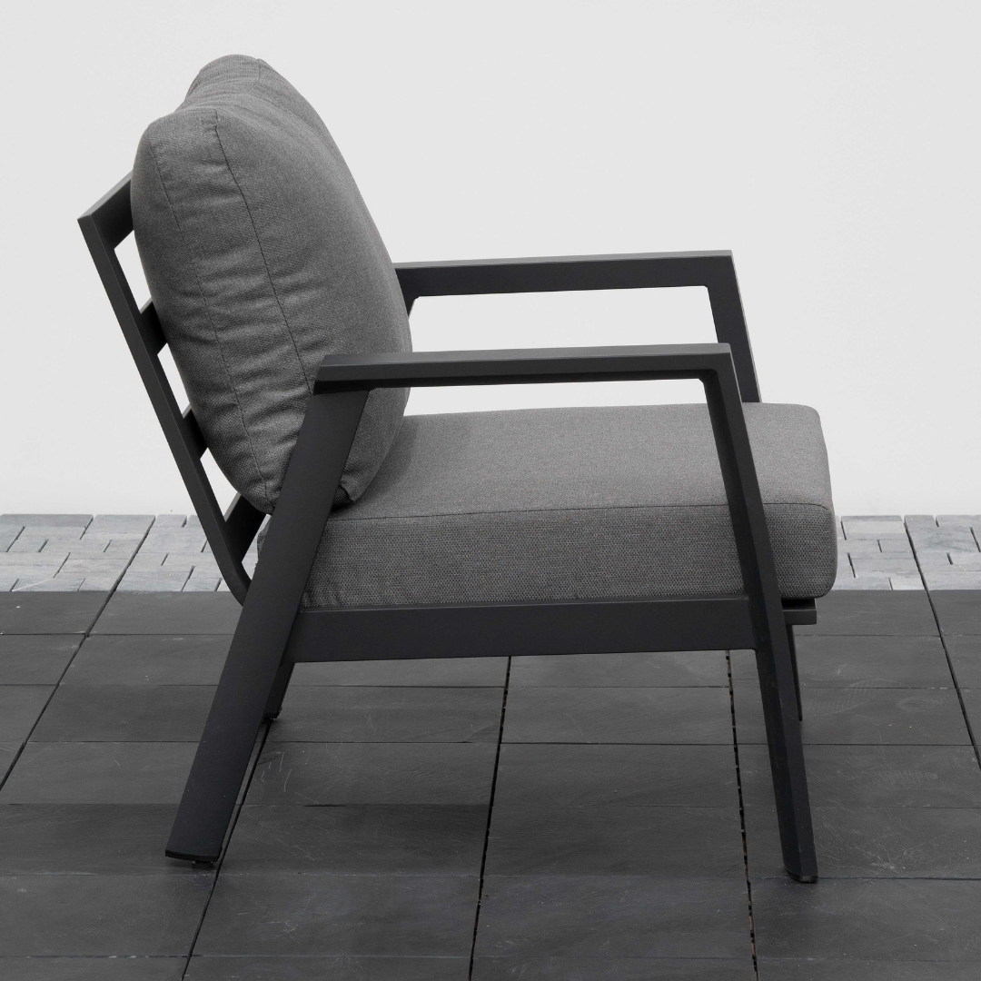 Nova - Phoenix Lounge Armchair, Grey