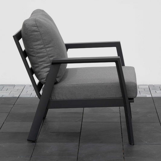 Nova - Phoenix Lounge Armchair, Grey