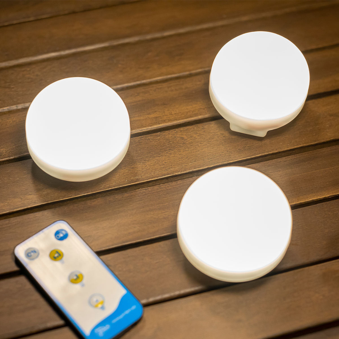 CHERRY MINI Rechargeable Portable Light Bulb (Pack of 3 bulbs)