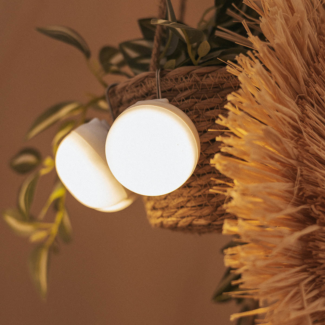 CHERRY MINI Rechargeable Portable Light Bulb (Pack of 3 bulbs)