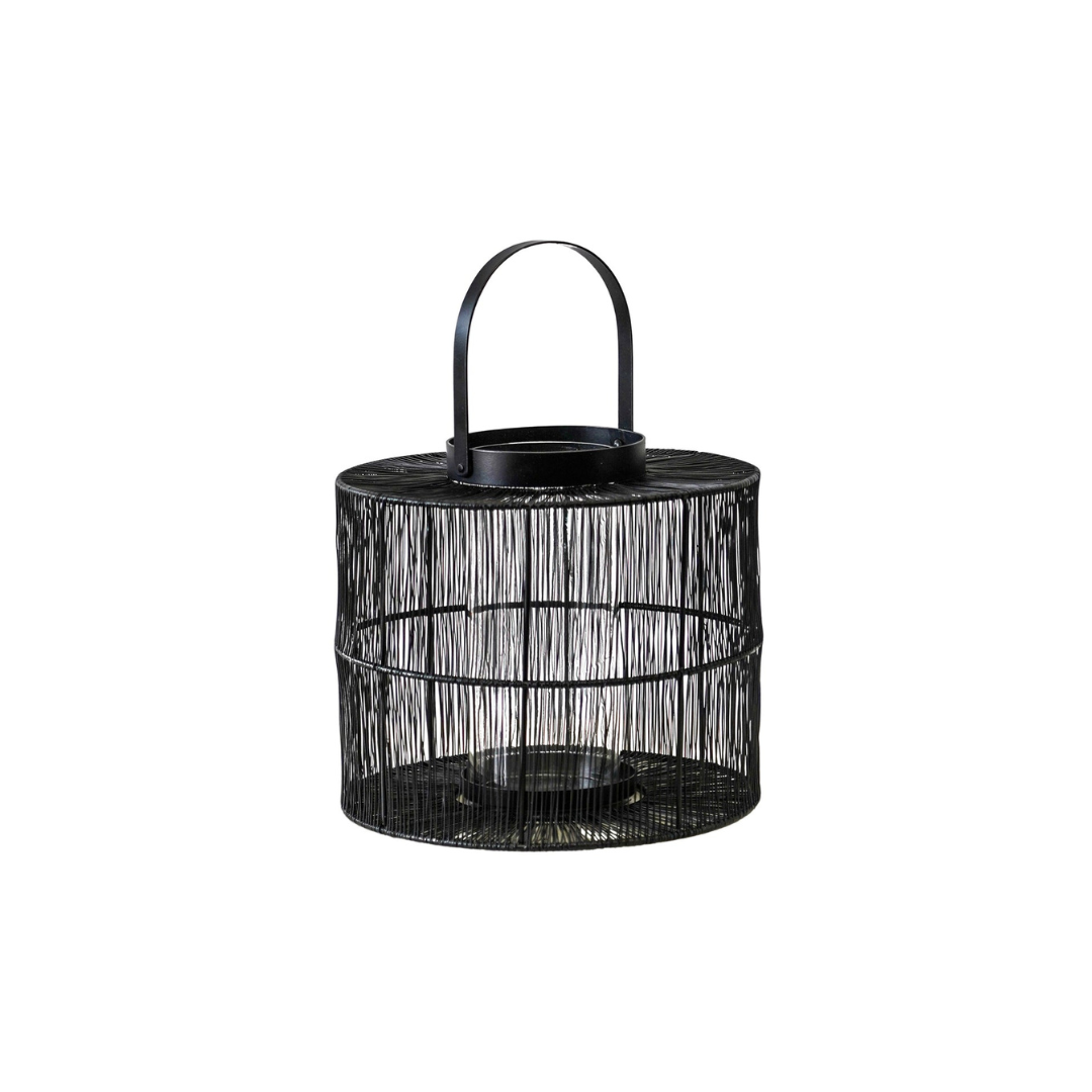 Portofino Wirework Lantern Black Small
