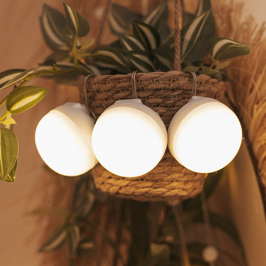 CHERRY MINI Rechargeable Portable Light Bulb (Pack of 3 bulbs)
