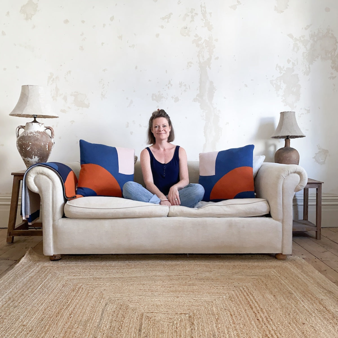 Ilo Cushion, Blue