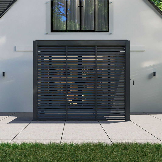 Nova - Titan Pergola Side Wall 1.33m, Grey