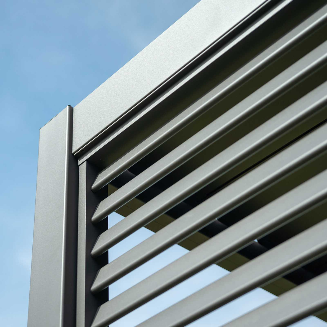 Nova - Titan Pergola Side Wall 1.2m, Grey