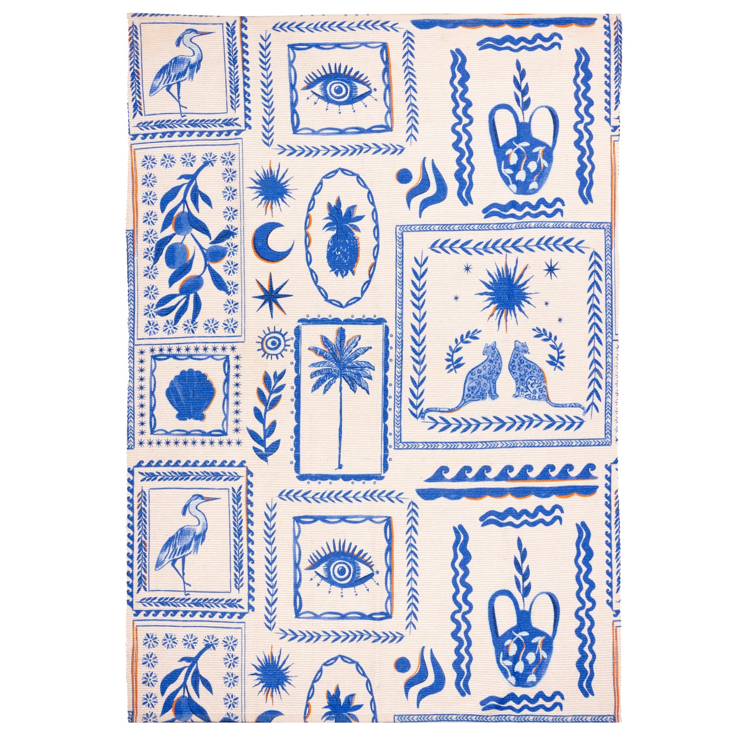Frieze Blue Outdoor Rug 120 x 170cm
