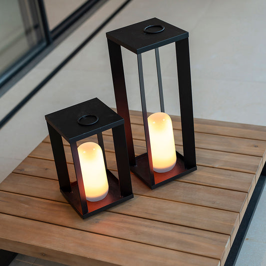 SIROCO Portable Metal Lantern, 50cm