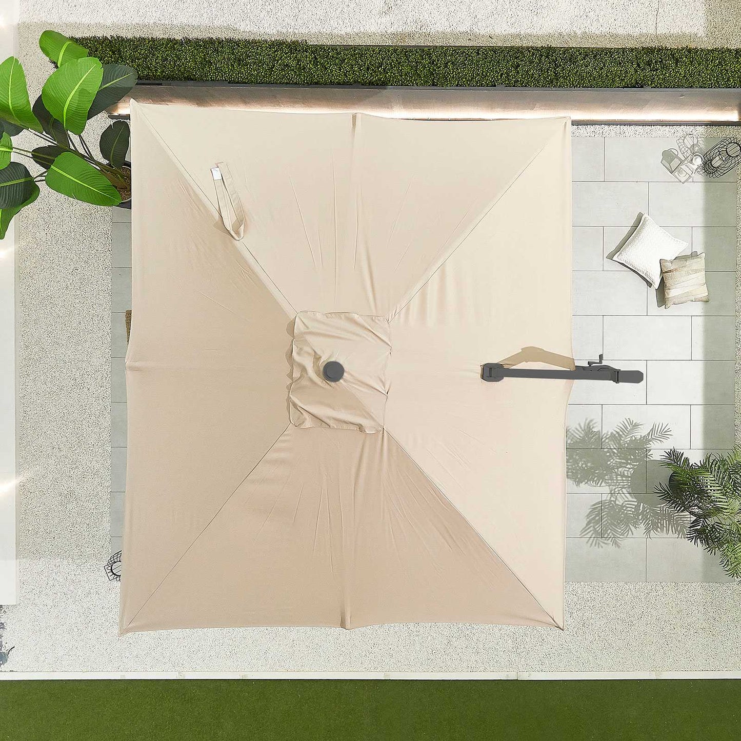 Nova - Genesis Cantilever Parasol 3m x 2.5m, Beige