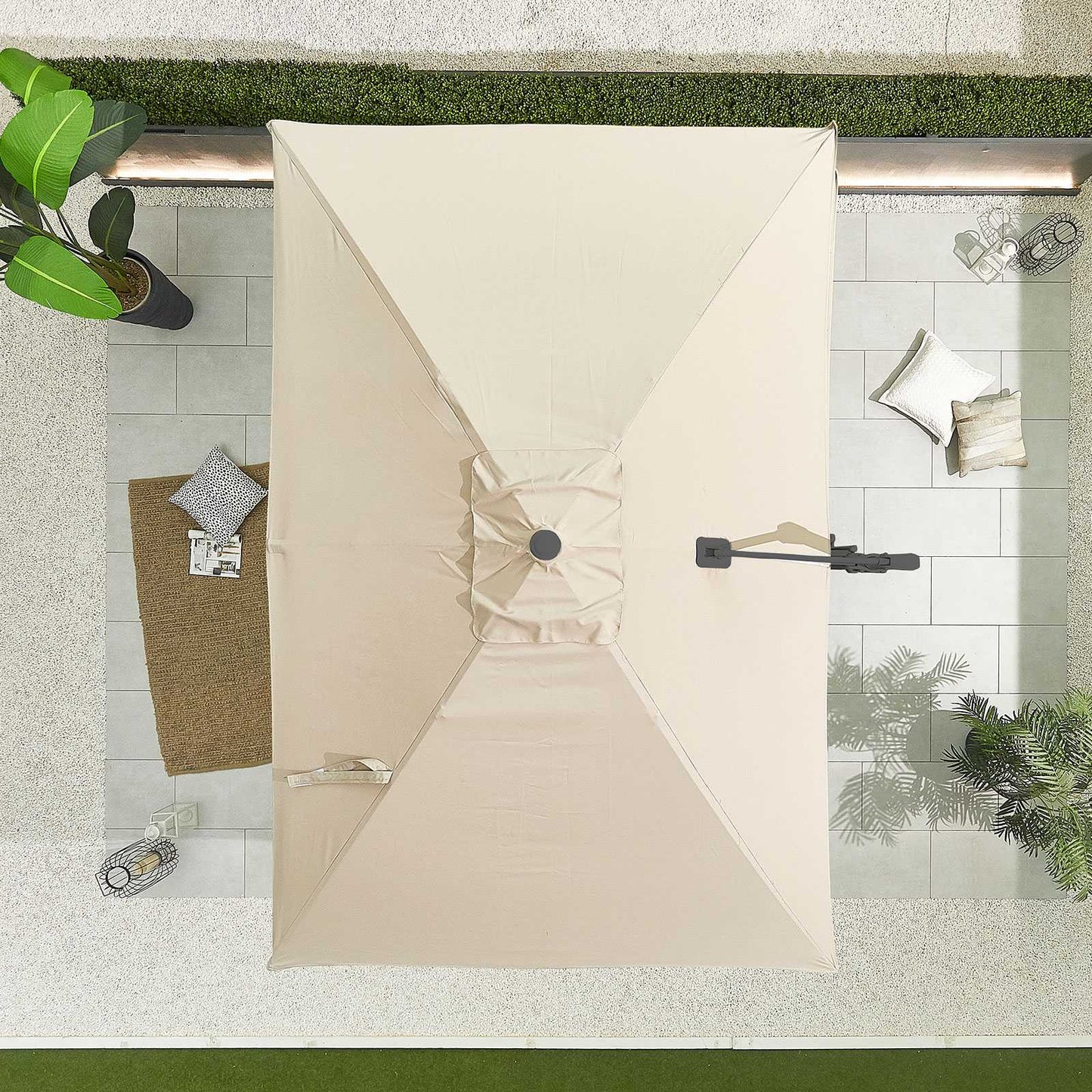 Nova - Apollo Cantilever Parasol 3m x 2m, Beige