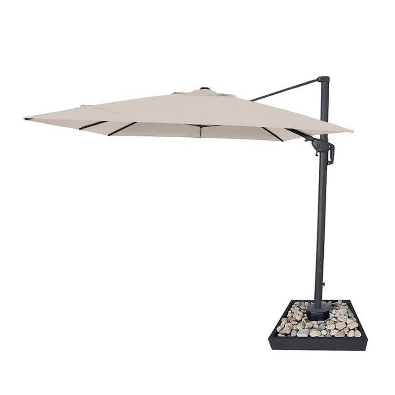 Nova - Galaxy LED Cantilever Parasol 4m x 3m, Beige