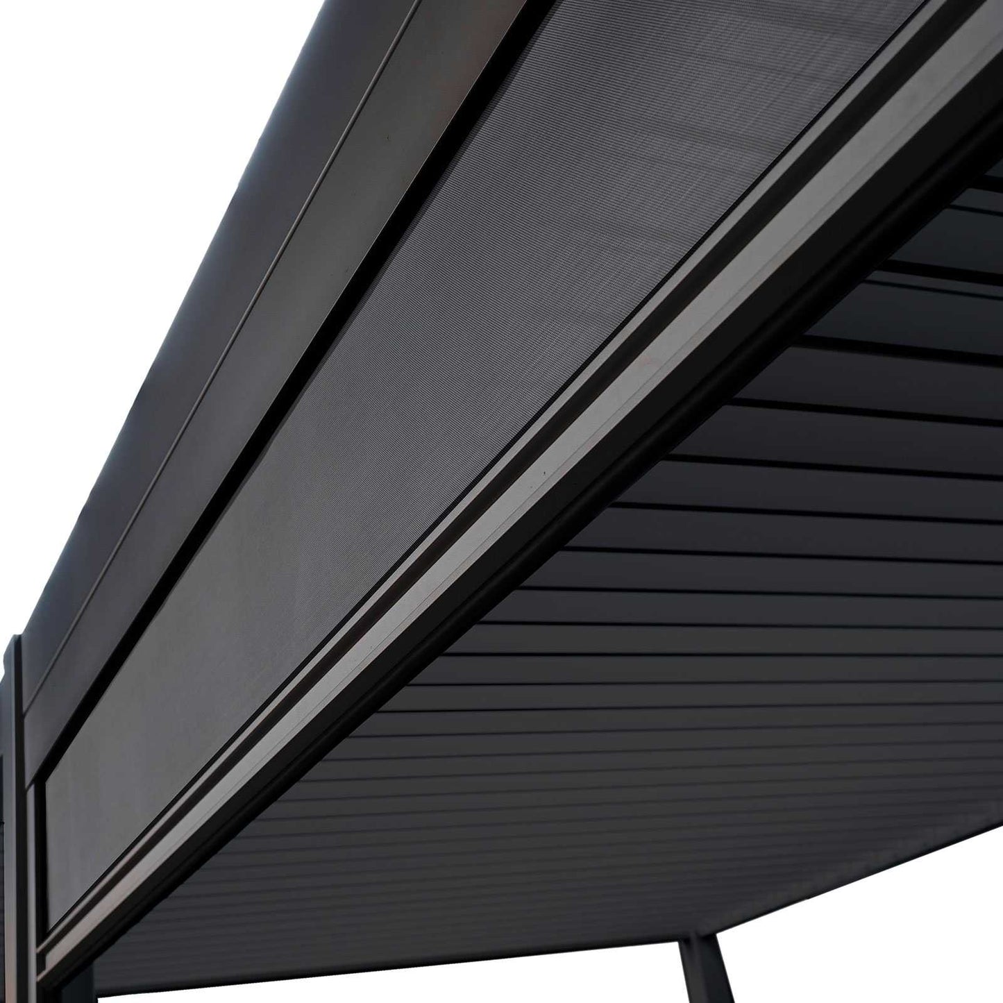 Nova - Titan Pergola Pull Down Screen 3.6m, Grey