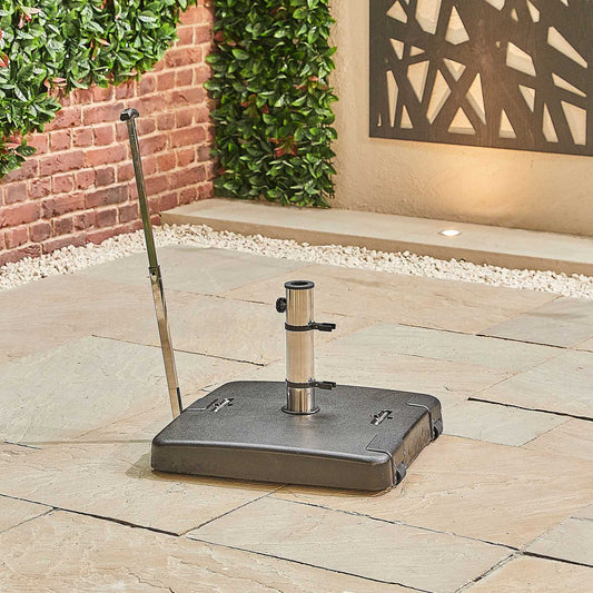 Nova - Concrete Parasol Base with Handles, 50kg