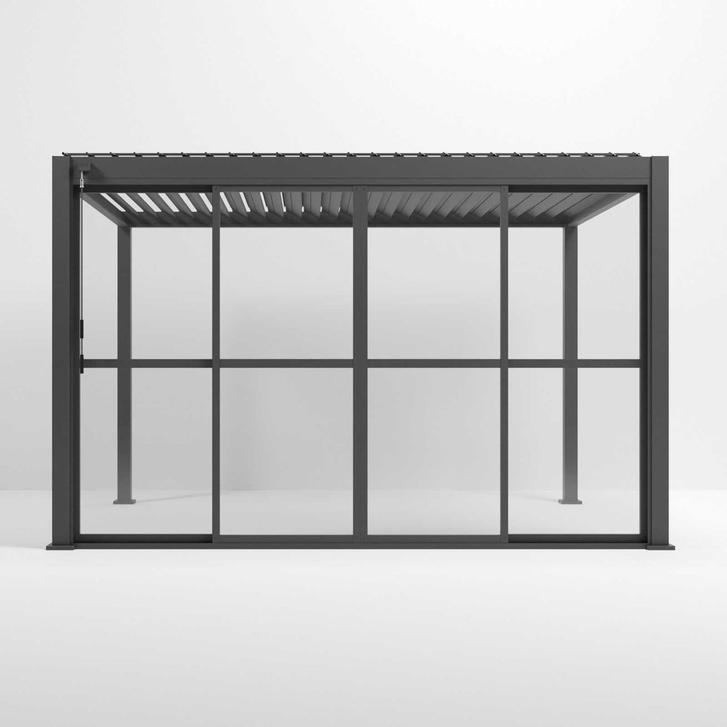 Nova - Titan 4m Clear Sliding Doors, Grey