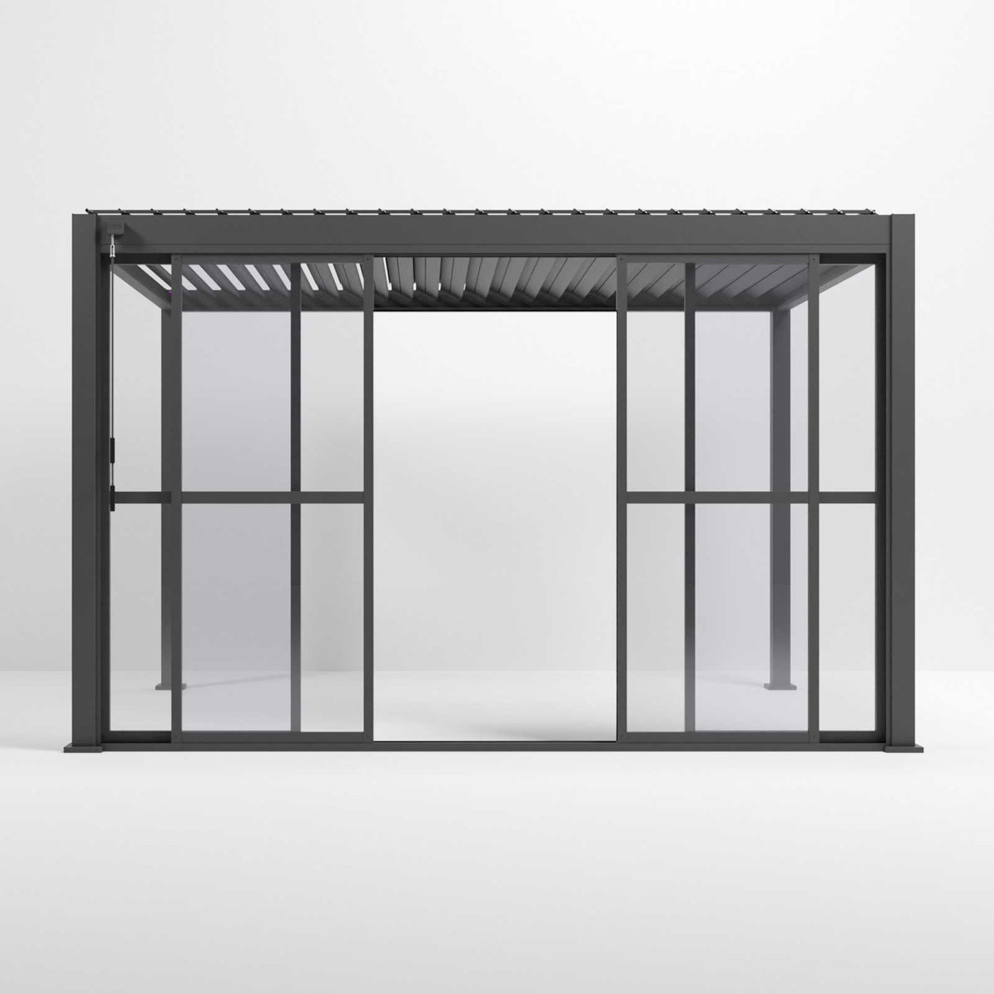 Nova - Titan 4m Clear Sliding Doors, Grey