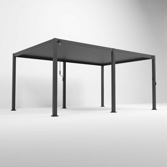 Nova - Titan Aluminium Pergola 5.3m x 3.6m, Grey