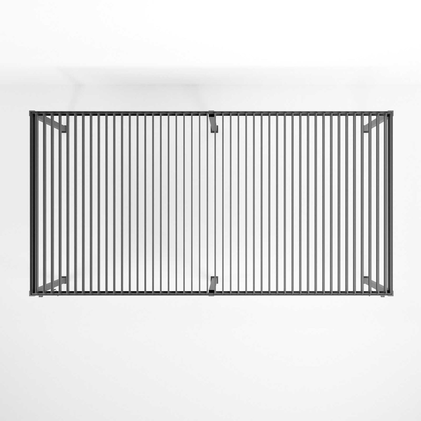 Nova - Titan Aluminium Pergola 7.2m x 3.6m, Grey