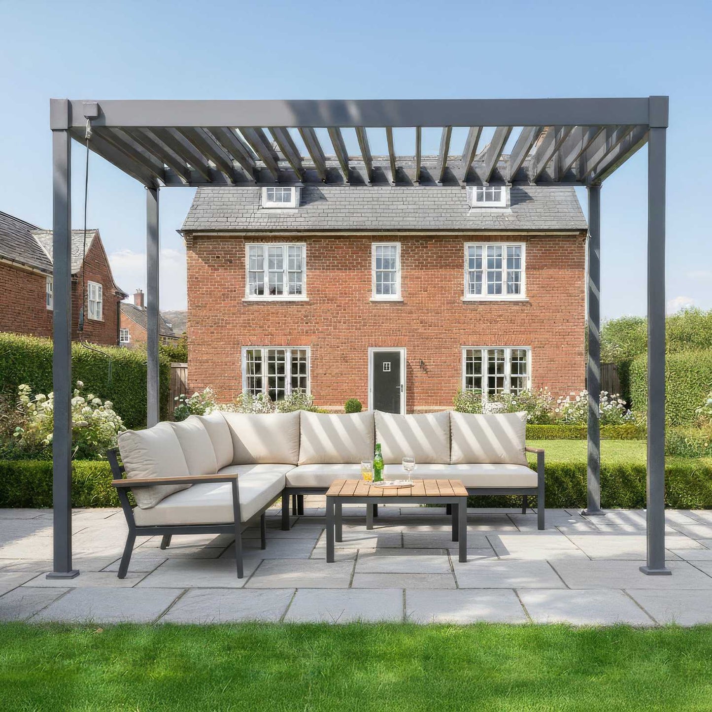 Nova - Luna Pergola 3m x 2.4m, Grey