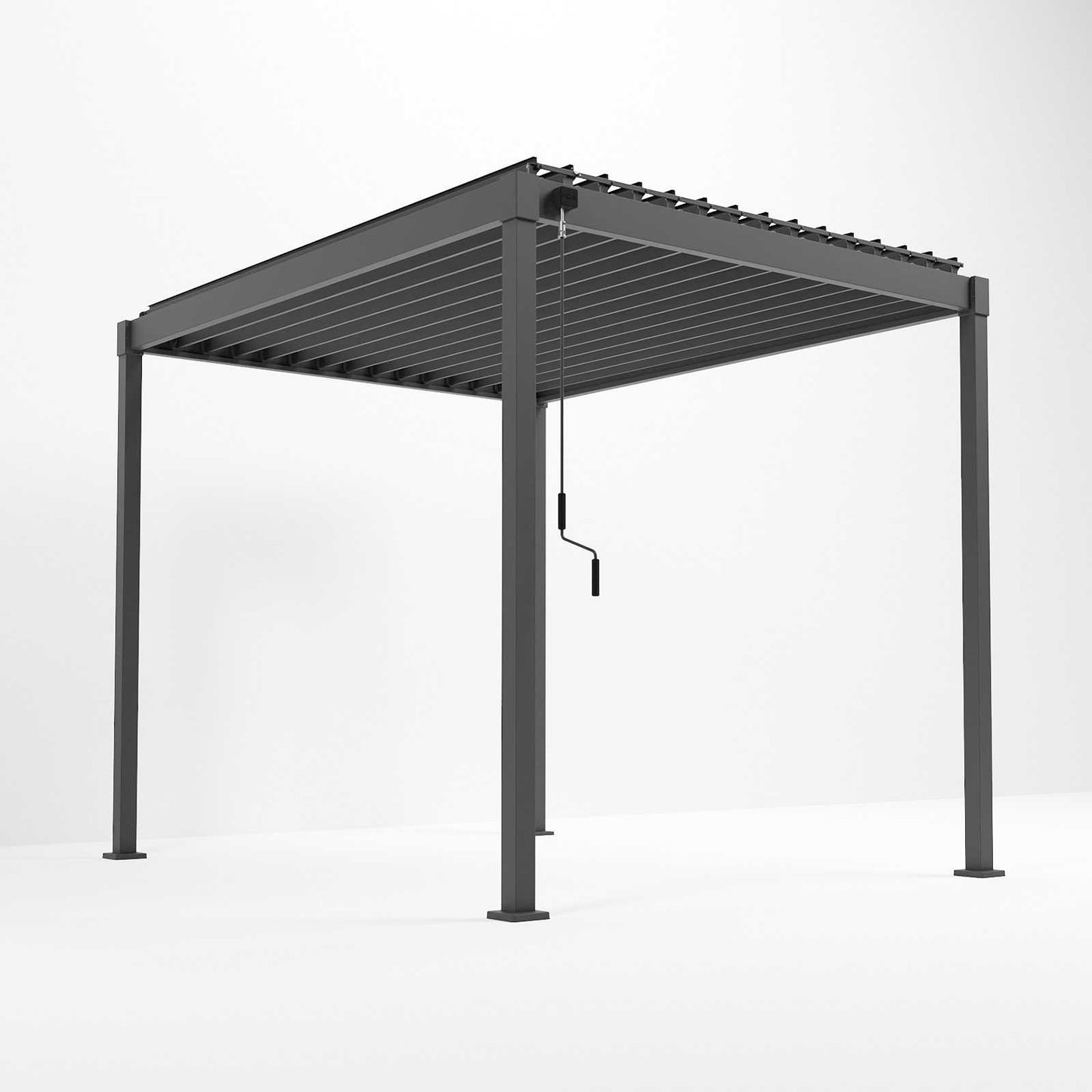 Nova - Luna Pergola 4m x 3m, Grey