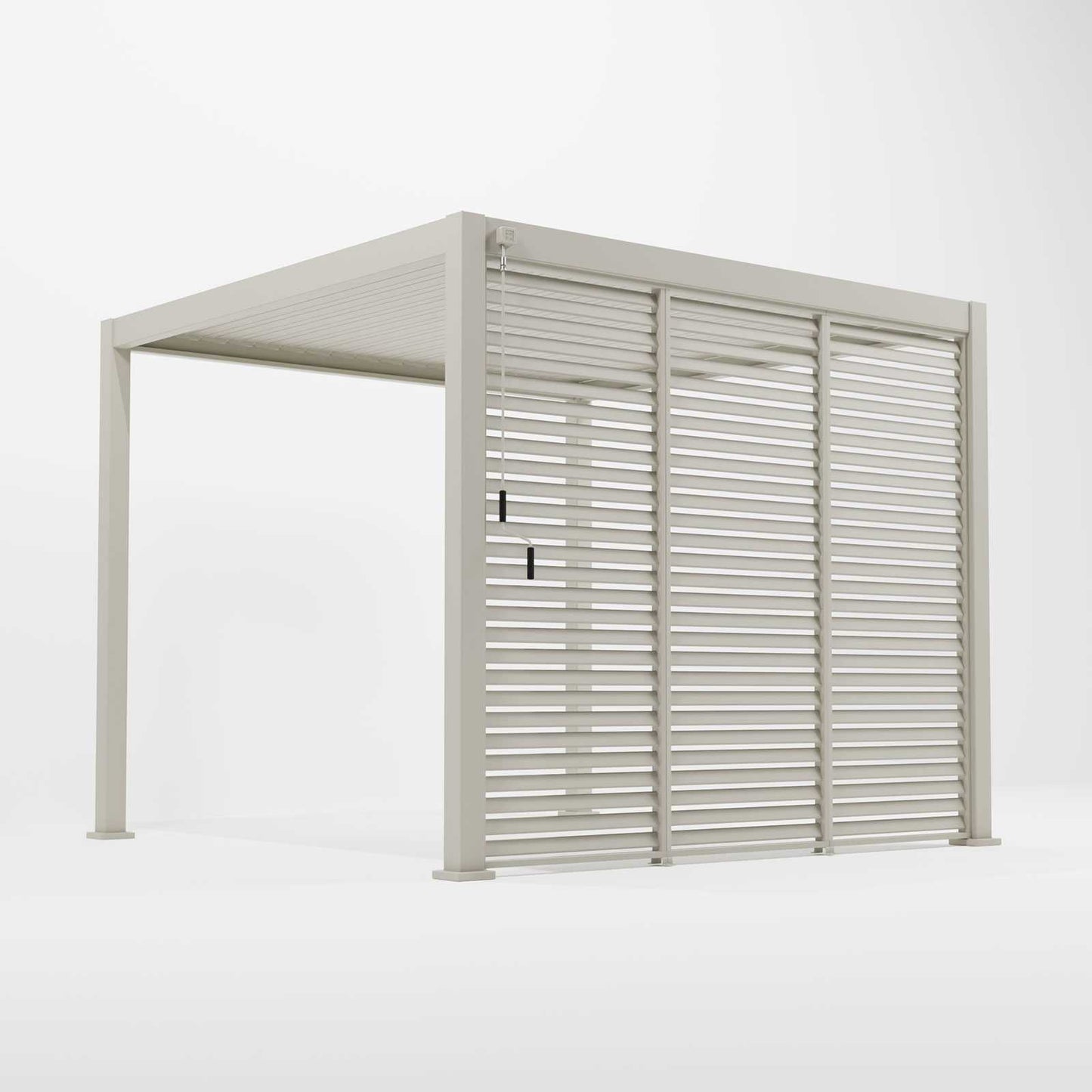 Nova - Titan 1m Aluminium Side Wall, Pebble