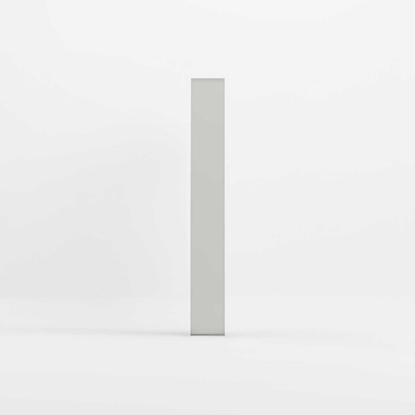 Nova - Titan Aluminium Pergola 31cm Solid Side Wall Panel, Pebble