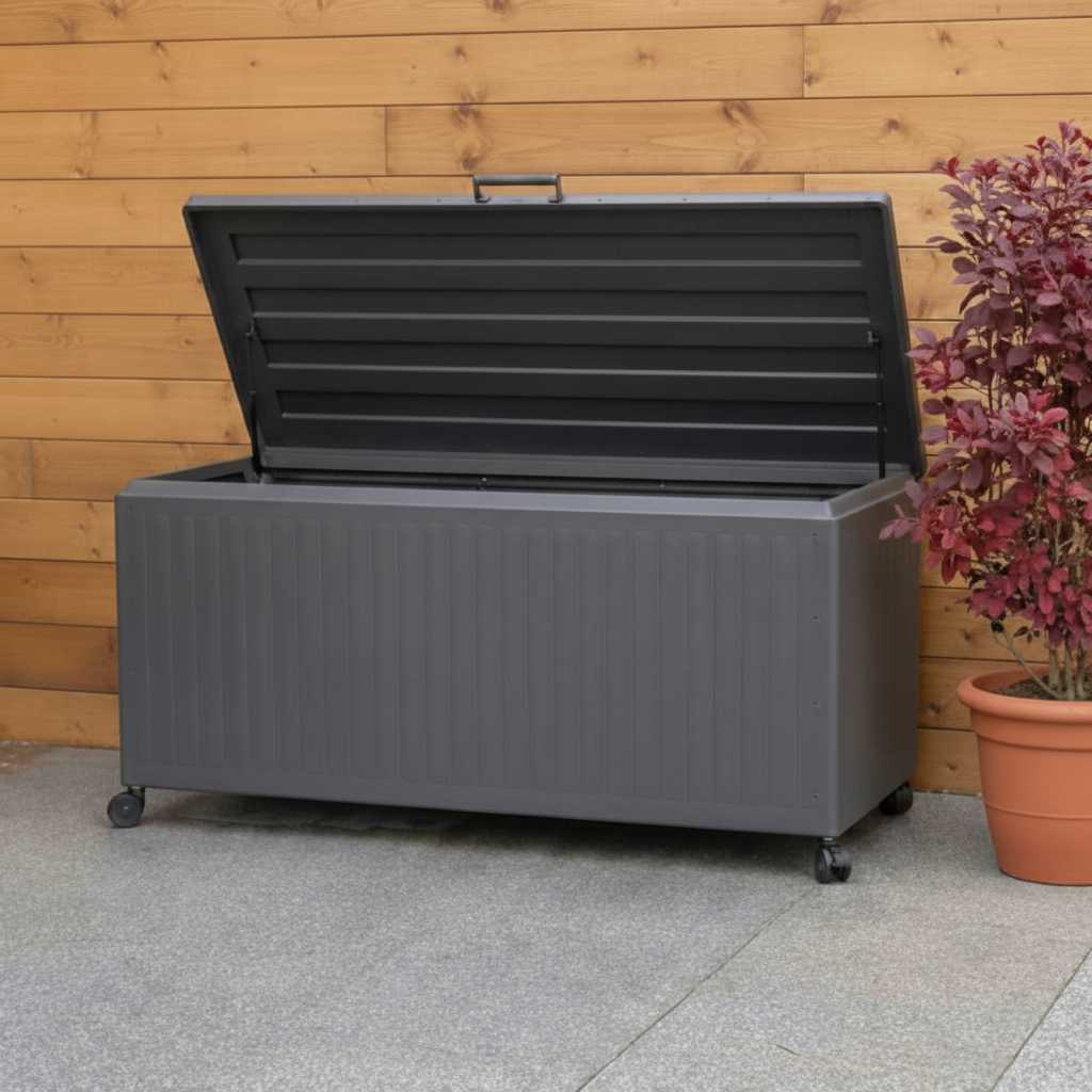 Nova - Medium Aluminium Storage Box - Grey