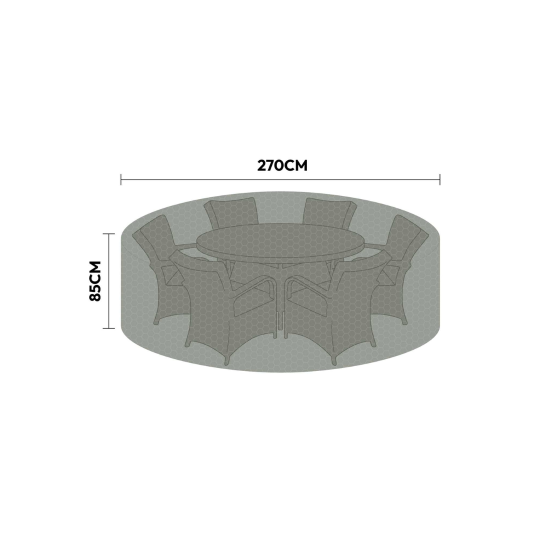 NOVA - Protex 6 Seat Rnd Dining Set Cover