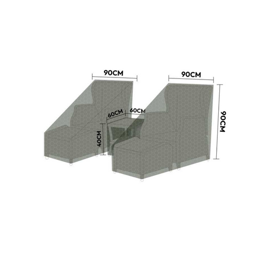 NOVA - Protex 3pc & 5pc Lounge Sets Cover Pack