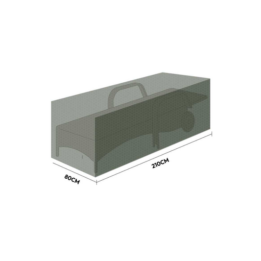 NOVA - Protex Single Sun lounger with Arms Cover