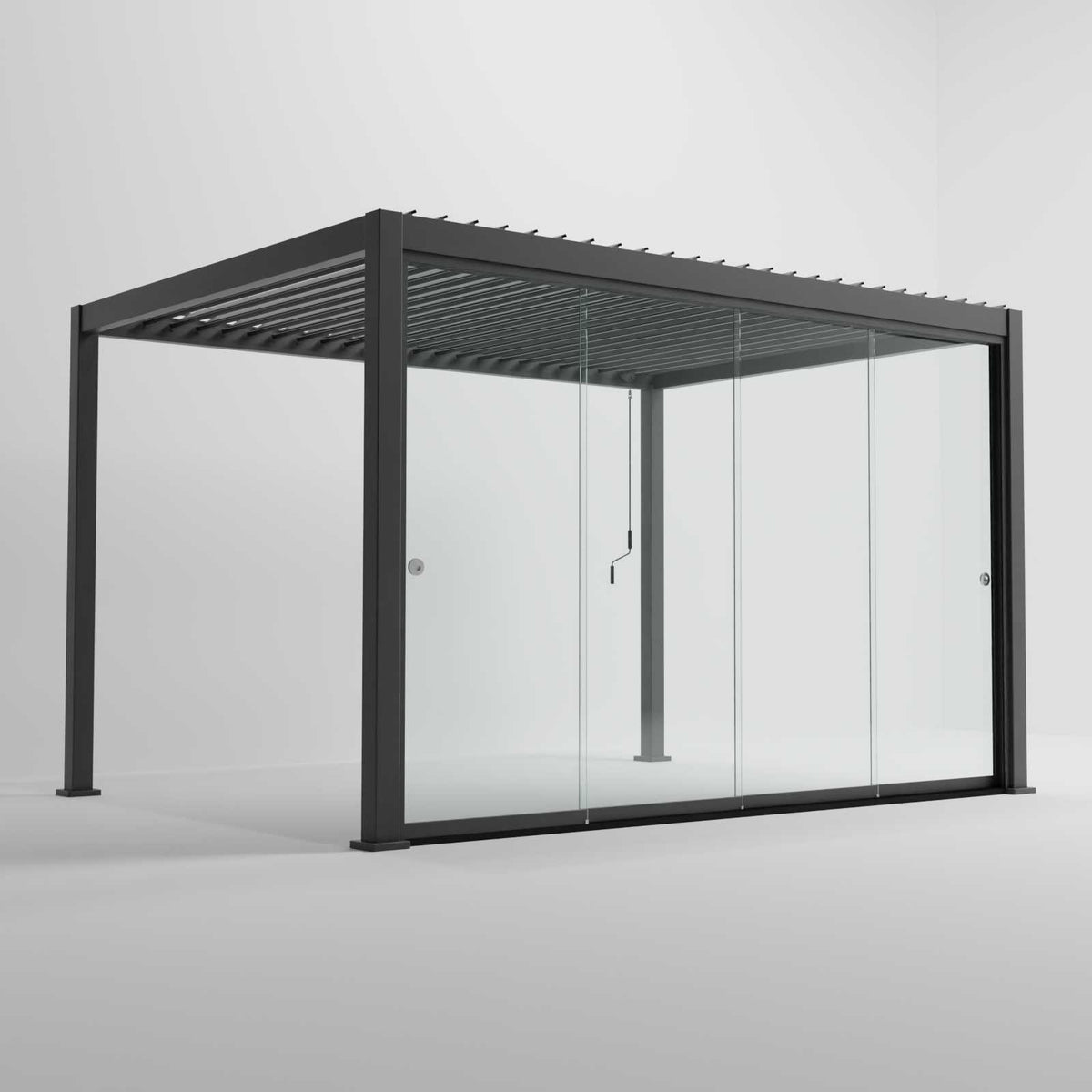 Nova - Titan 4m Glass Sliding Doors Pack, Grey