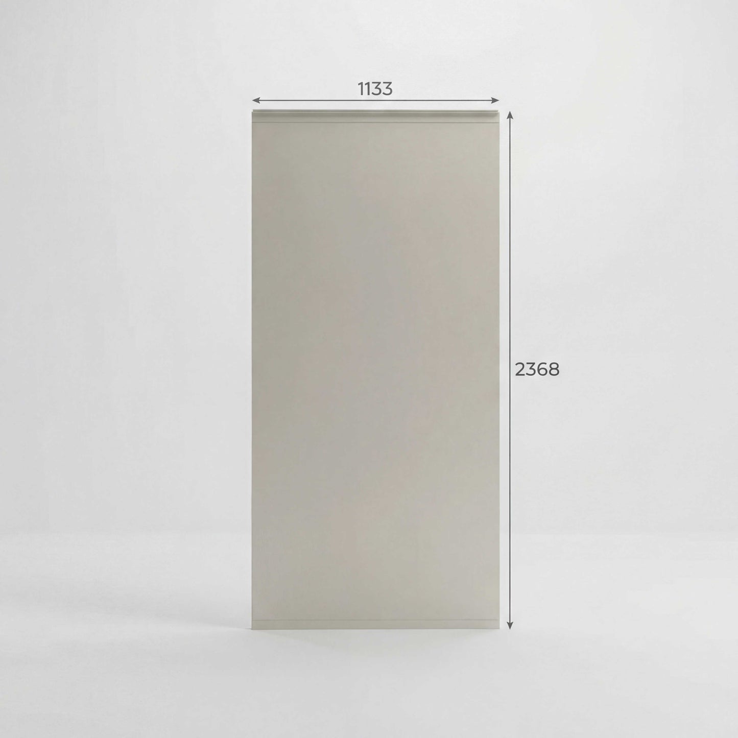 Nova - Titan 1.2m Solid Insulated Side Wall Panel, Pebble