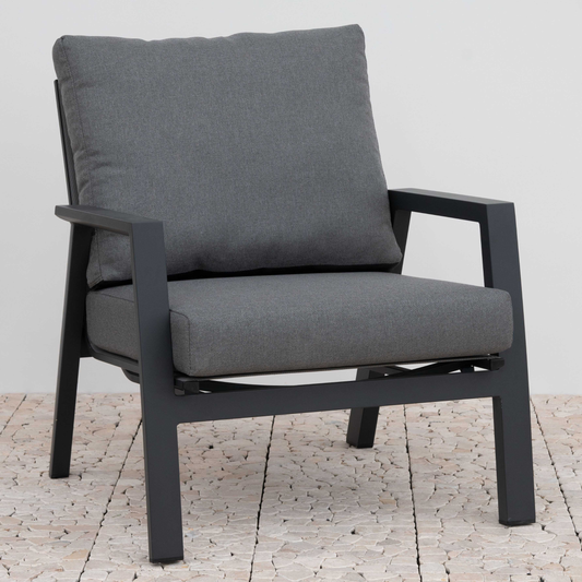 Nova - Zara Lounge Armchair, Grey