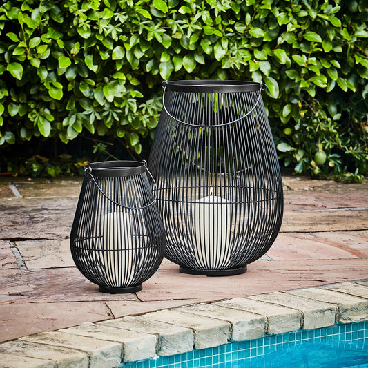 Venere Lantern Black Small