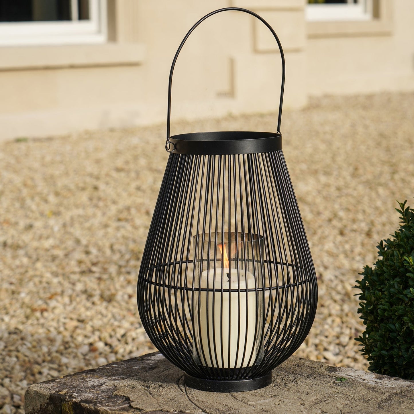 Venere Lantern Black Small