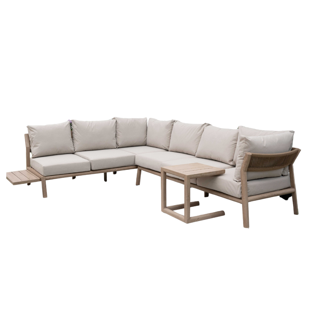 Nova - Eleanor Left Hand Platform Corner Sofa Lounging Set