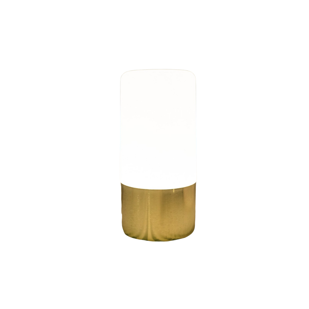 MAIA Rechargeable Table Lamp, Brass